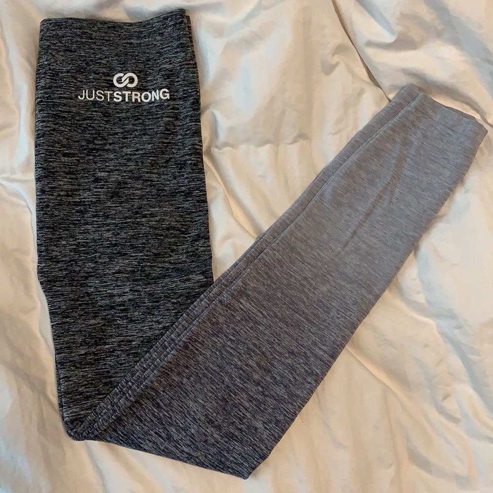 Seamless Grey Ombre Leggings